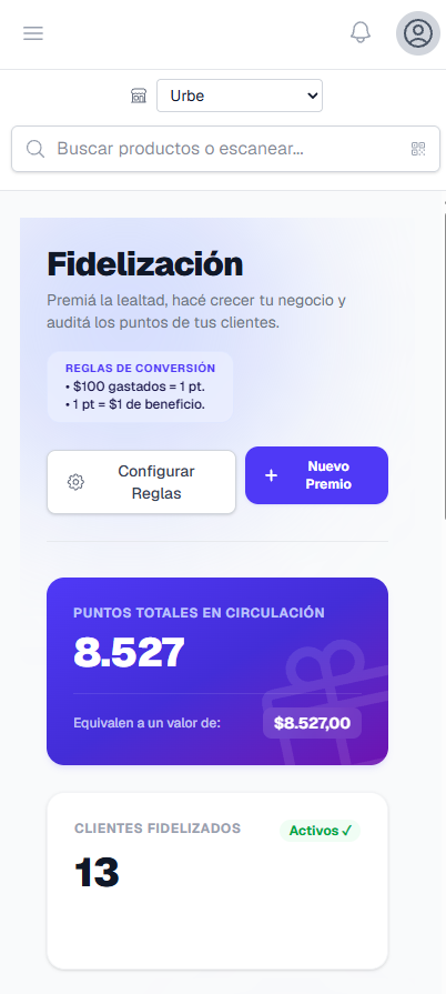 CRM Móvil Prender